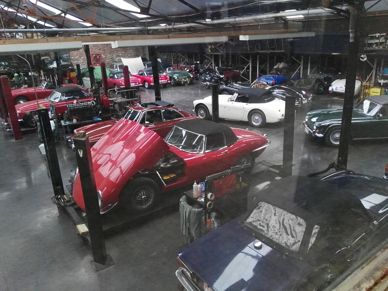 ATELIER MOENS - oldtimers-garage, MG garage, Jaguar garage, Triumph garage,  restauratie en onderhoud KOETSWERK old-timer wagens - garage MOENS Mechelen  atelier moens – Onderhoud